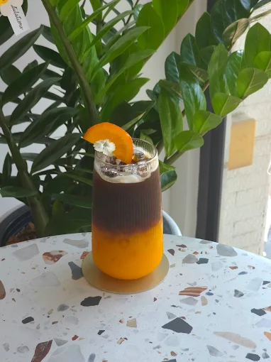 Signature drinks at Covy's